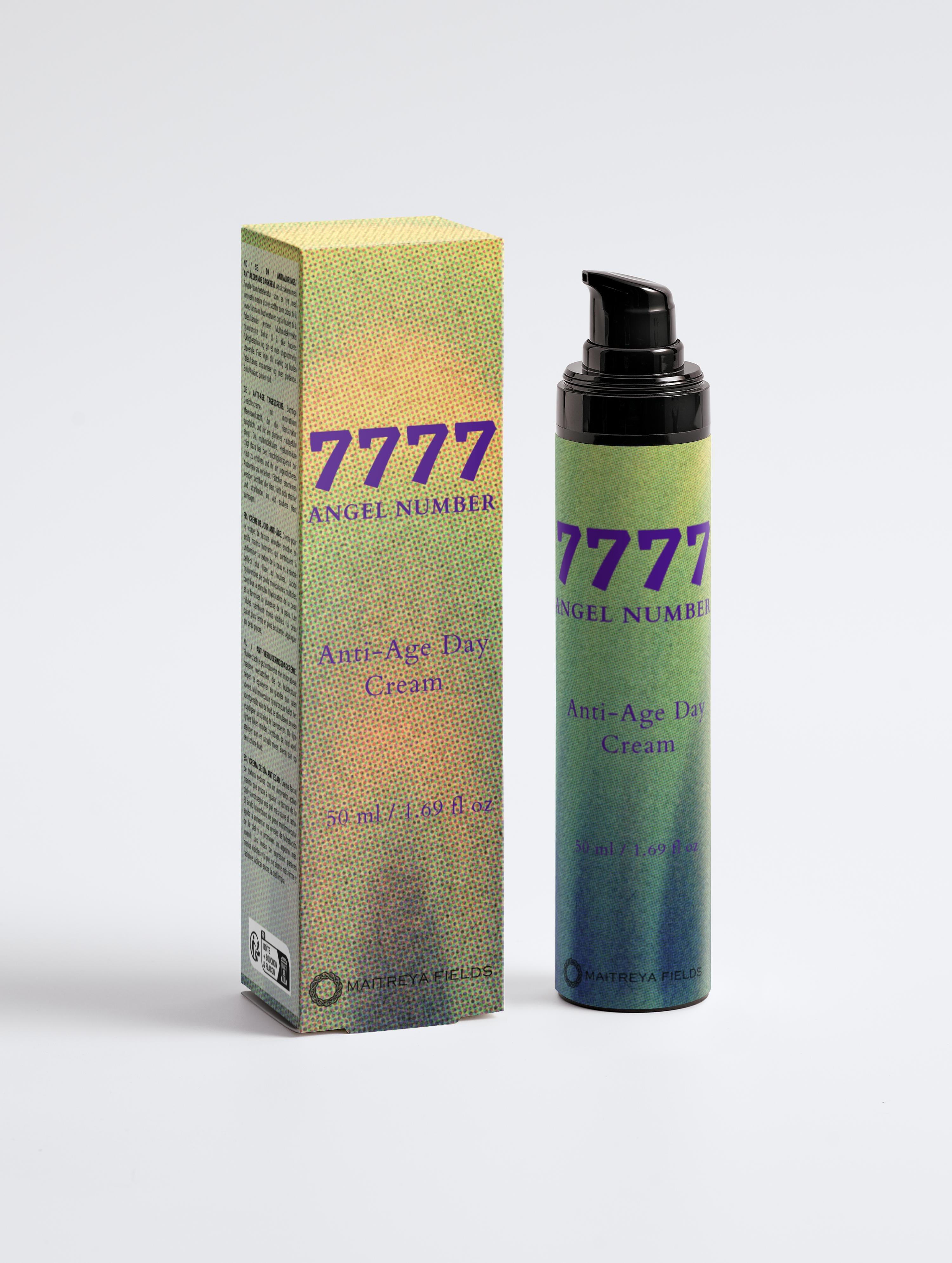 7777 Angel Number - Anti-Age Day Cream