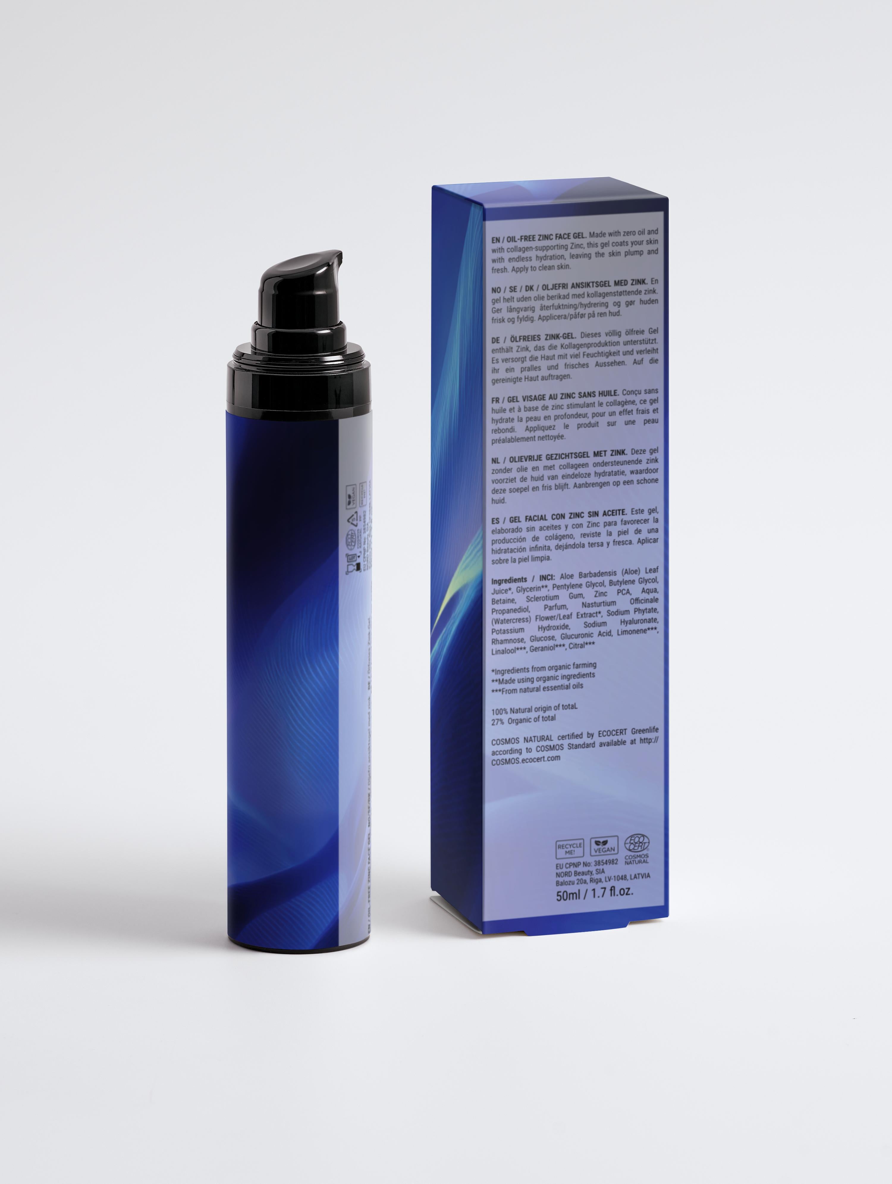 ALPHA PRESENCE ACTIVATION - Oil-Free Zinc Face Gel for Men