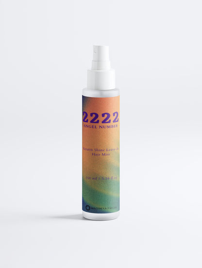 2222 Angel Number - Keratin Shine Leave-In Hair Mist
