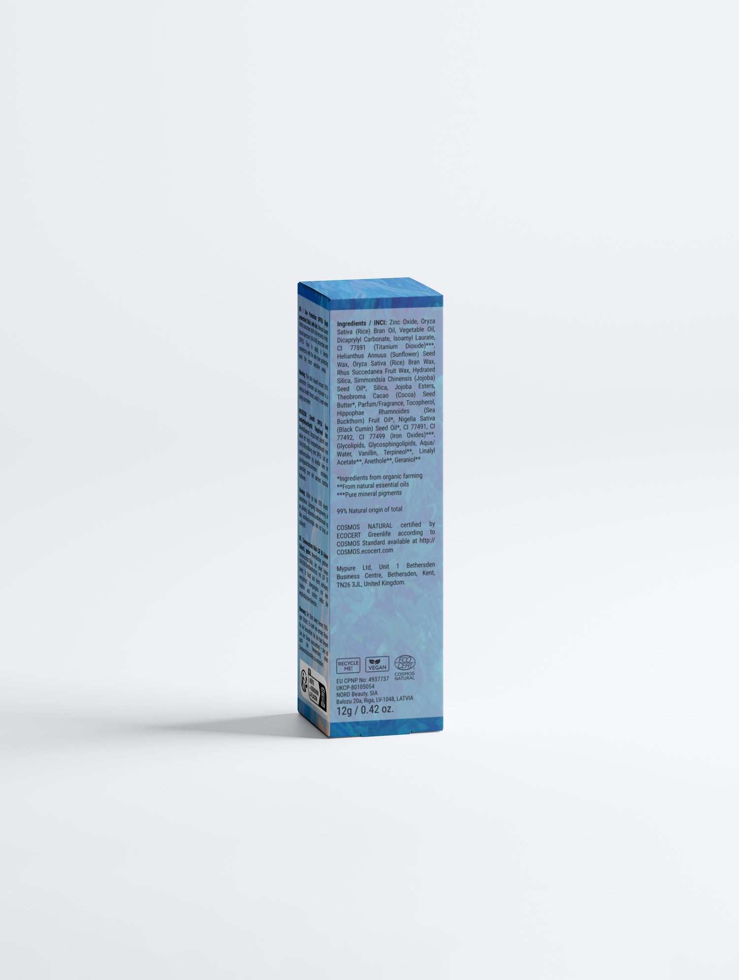 Blue Flame Protection - Sun Protection SPF50 Stick, with tint