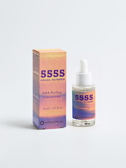 5555 Angel Number - AHA Peeling Concentrate