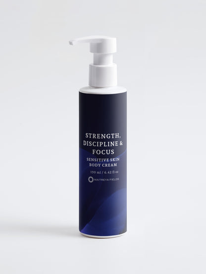 STRENGTH, DISCIPLINE &amp; FOCUS - Sensitive Skin Body Cream