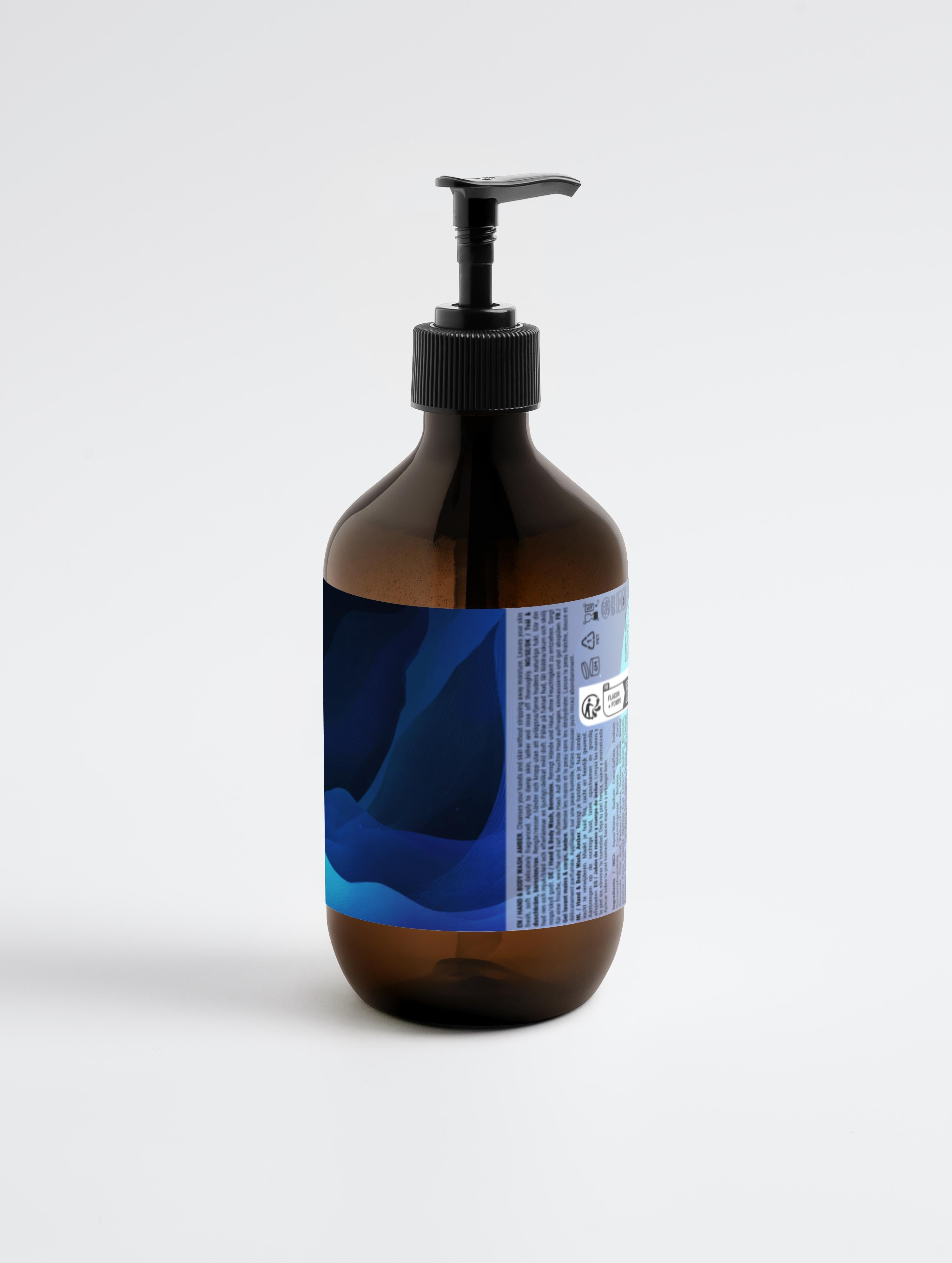 MAGNETIC MASCULINE AURA - Hand &amp; Body Wash, Patchouli &amp; Amber Vanilla