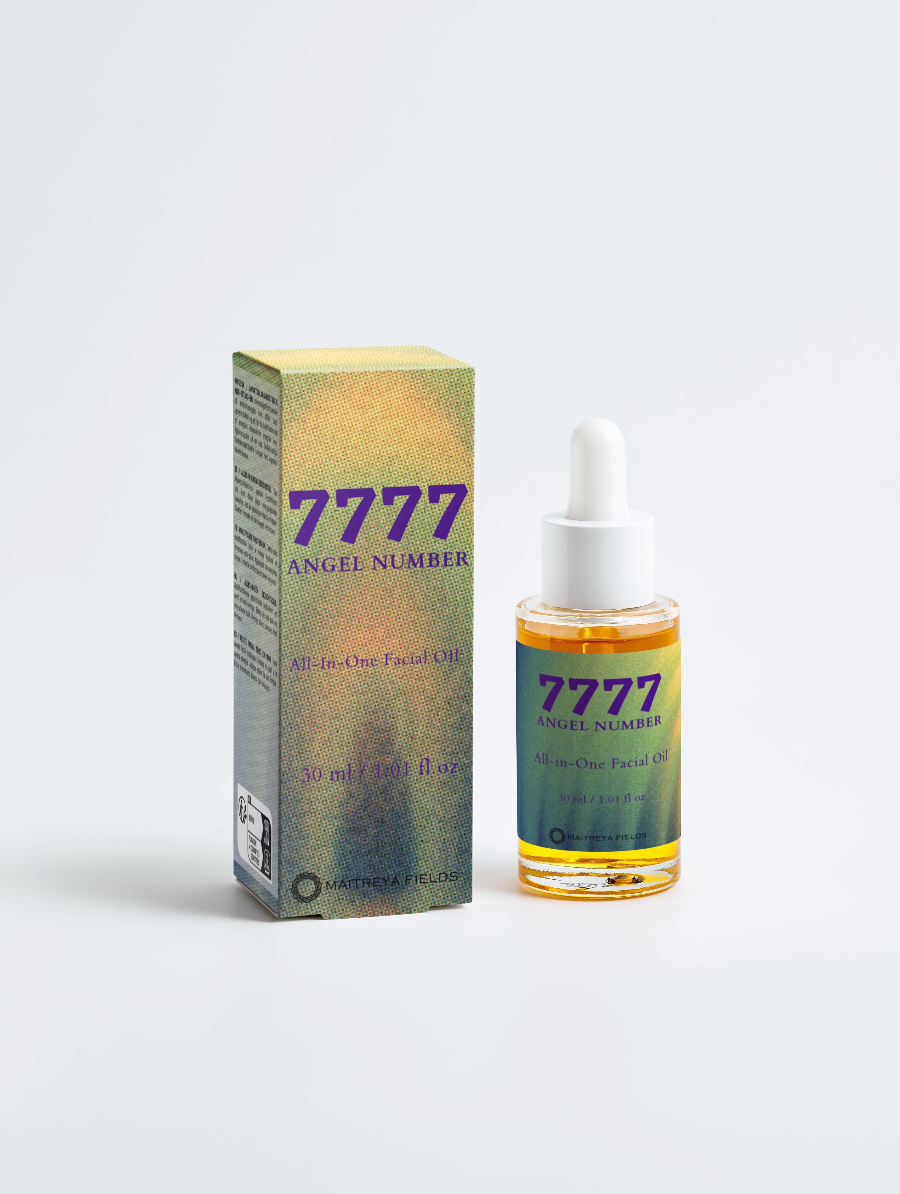 7777 Angel Number - All-In-One Facial Oil