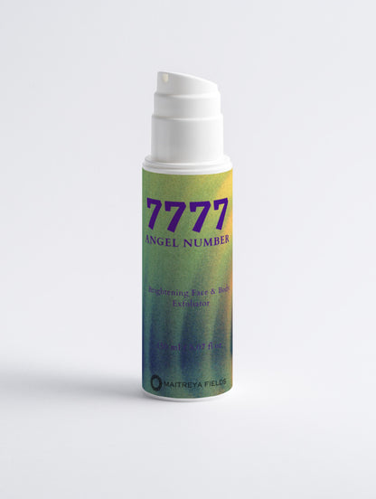 7777 Angel Number - Brightening Face&amp;Body Exfoliator with Kojic Acid