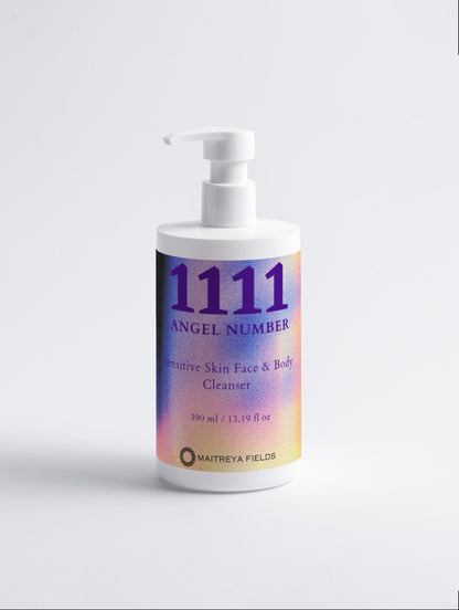 1111 Angel Number - Sensitive Skin Face &amp; Body Cleanser
