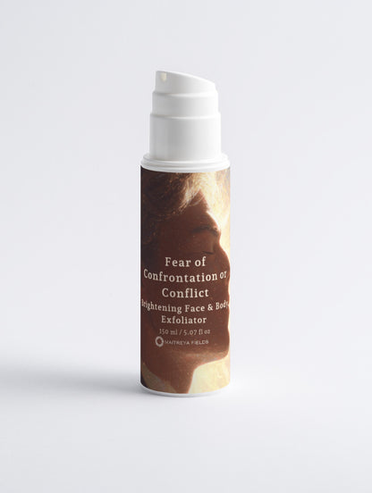 Fear of Confrontation or Conflict - Brightening Face&amp;Body Exfoliator with Kojic Acid