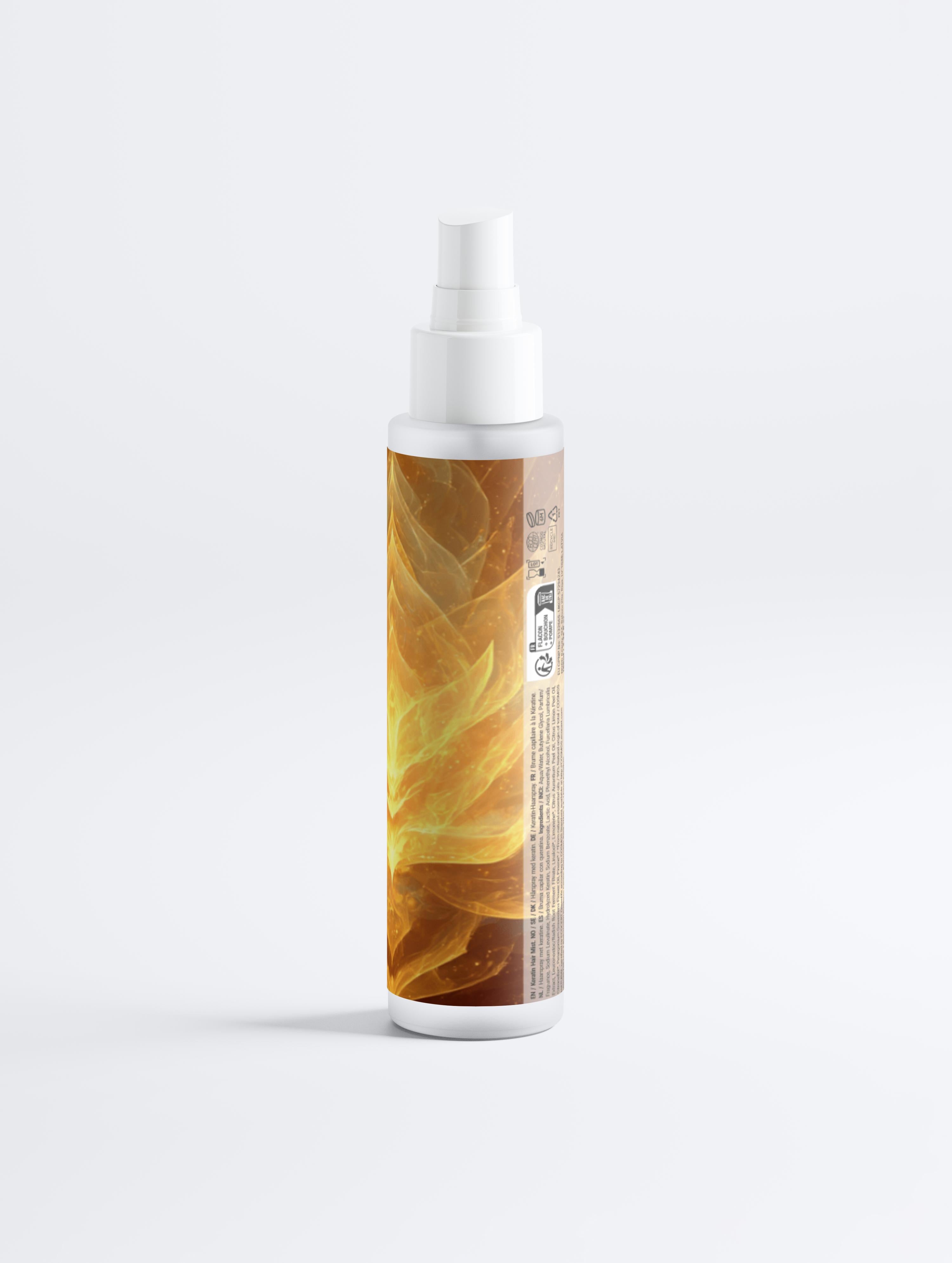 Golden Flame of Illumination - Keratin Shine Leave-In Hair Mist