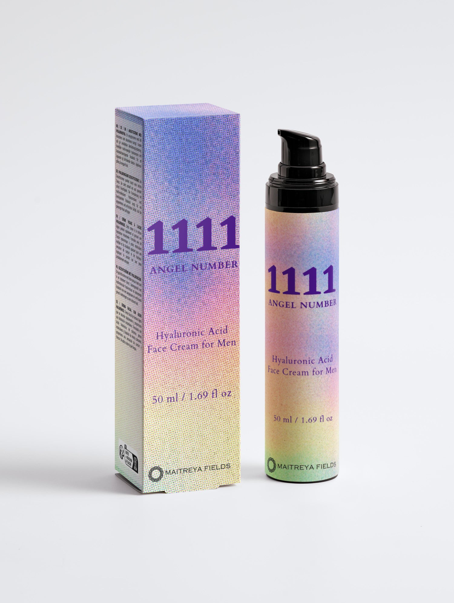 1111 Angel Number - Hyaluronic Acid Face Cream for Men