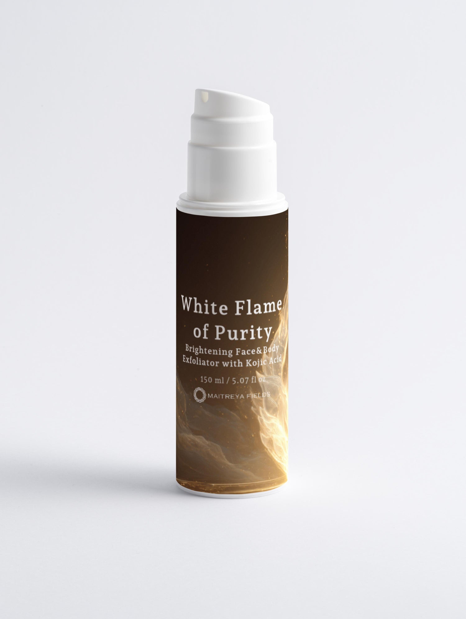 White Flame of Purity - Brightening Face&amp;Body Exfoliator with Kojic Acid