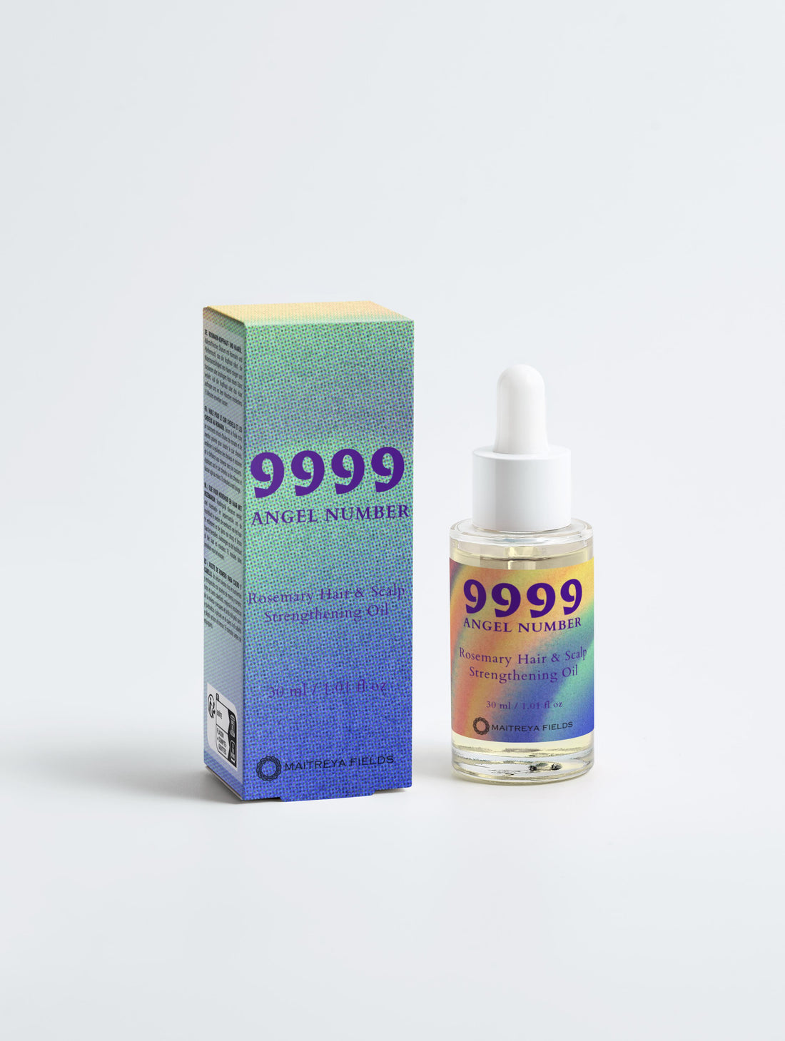 9999 Angel Number - Rosemary Hair &amp; Scalp Strengthening Oil