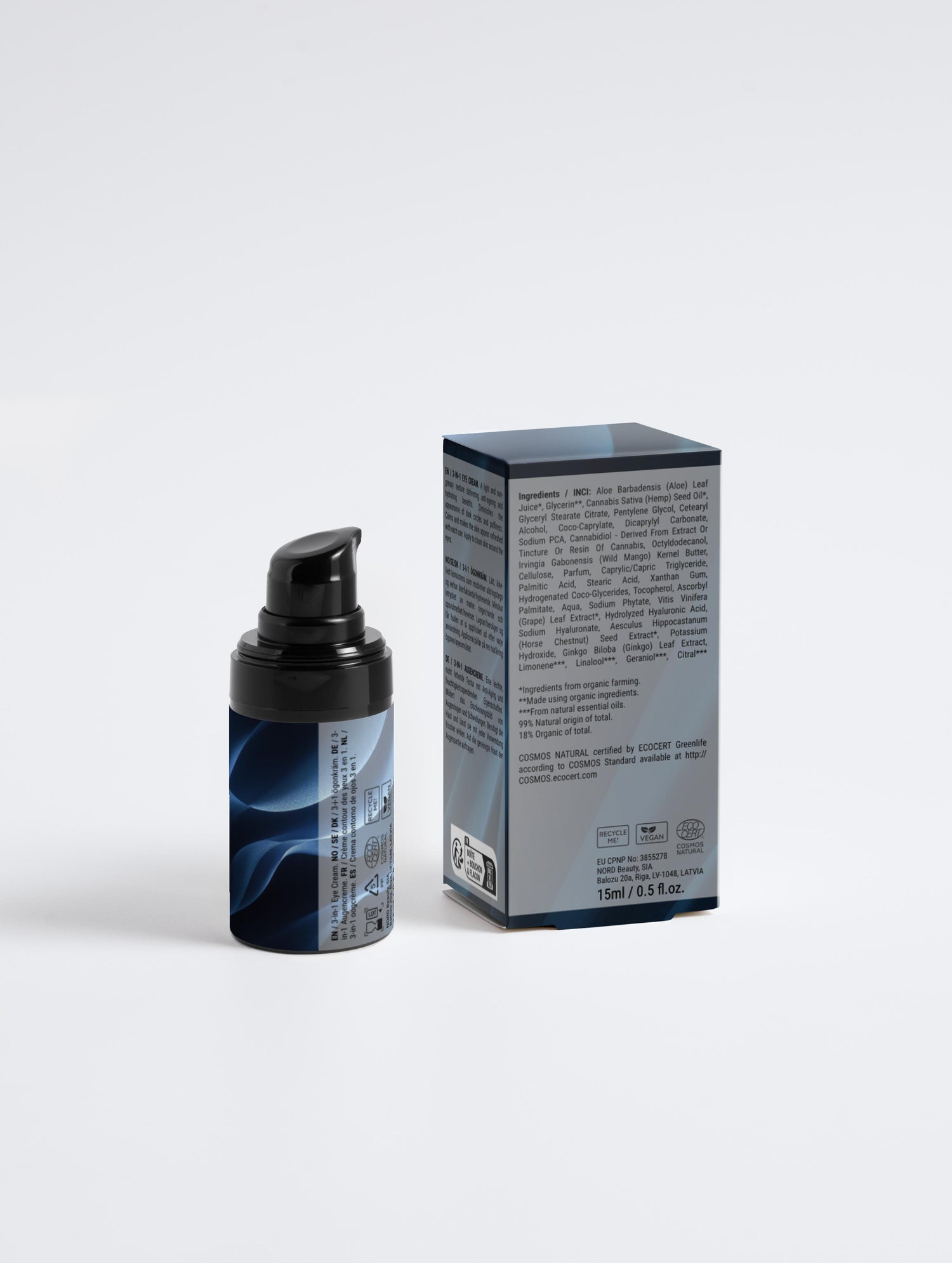 EMOTIONAL STABILITY &amp; CALM MASCULINE HEART - 3-in-1 Eye Cream for Men