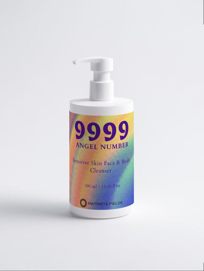 9999 Angel Number - Sensitive Skin Face &amp; Body Cleanser