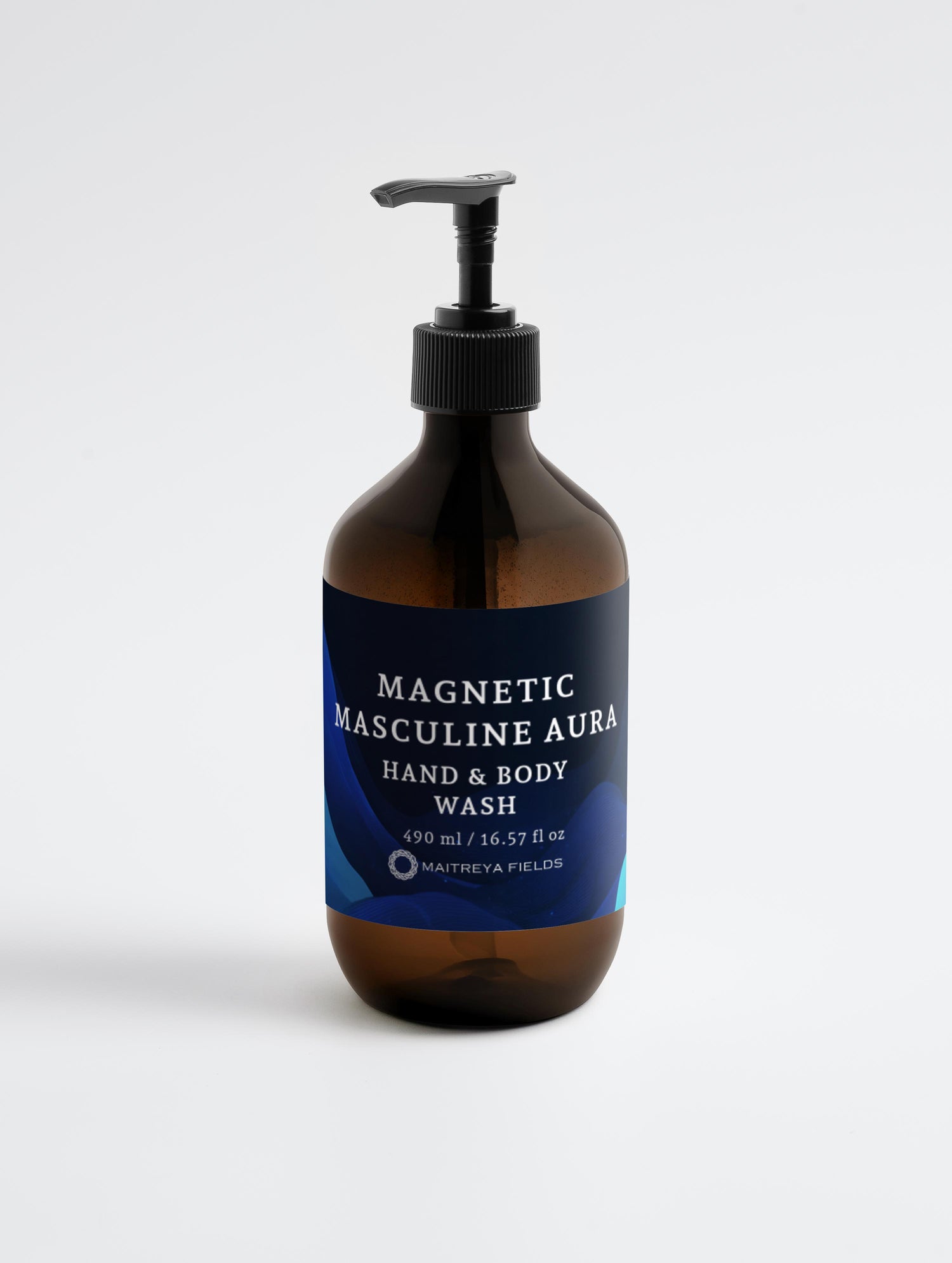 MAGNETIC MASCULINE AURA - Hand &amp; Body Wash, Patchouli &amp; Amber Vanilla