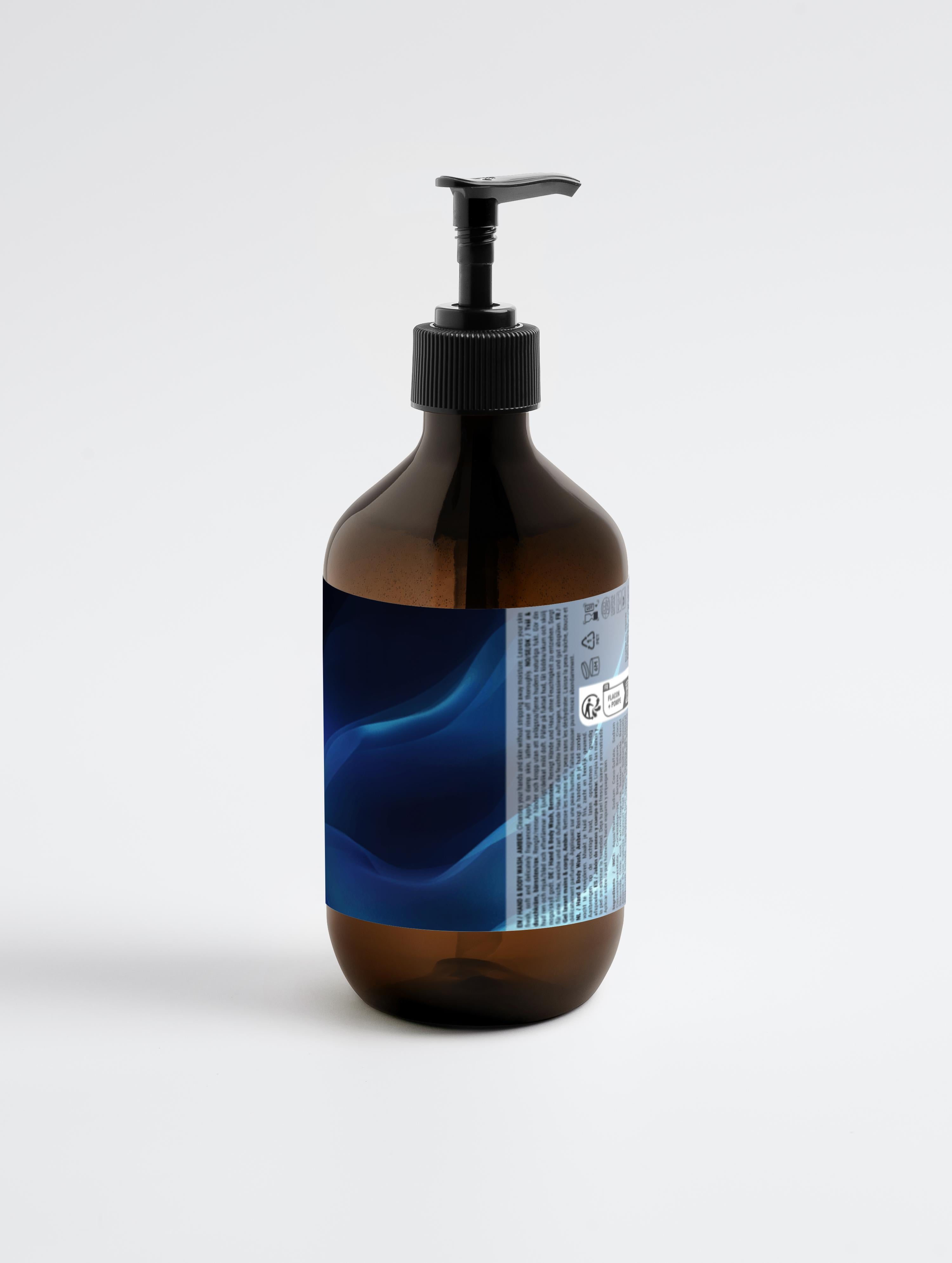 UNBLOCKING MASCULINE ENERGY - Hand &amp; Body Wash, Patchouli &amp; Amber Vanilla